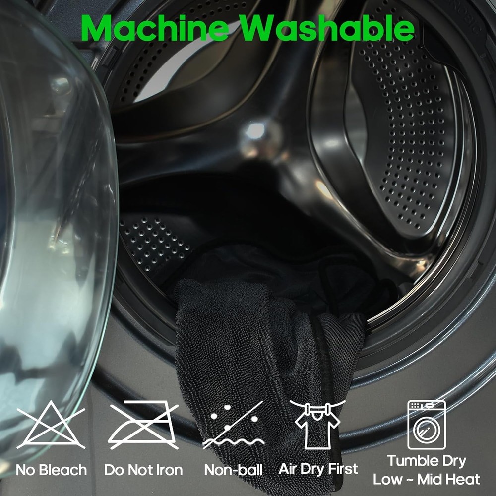 Microfiber car drying towels XXL super absorbent 2 pack