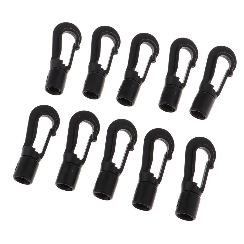 10 Carabiner Chain Elastic Rope Hook