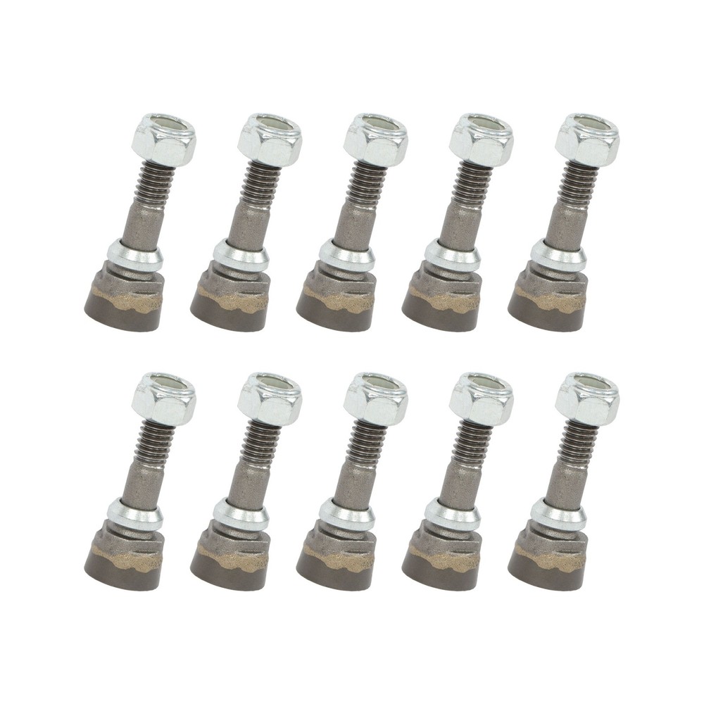 10 Pack for Stump Grinder Teeth Compatible with 500 11/16" Replacel
