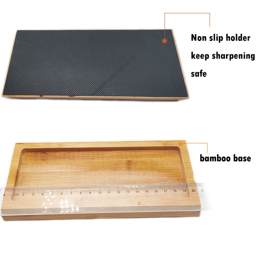 Whetstone Knife Sharpener Stone Grit 400/1000 3000/8000 Sharpening Stone Set