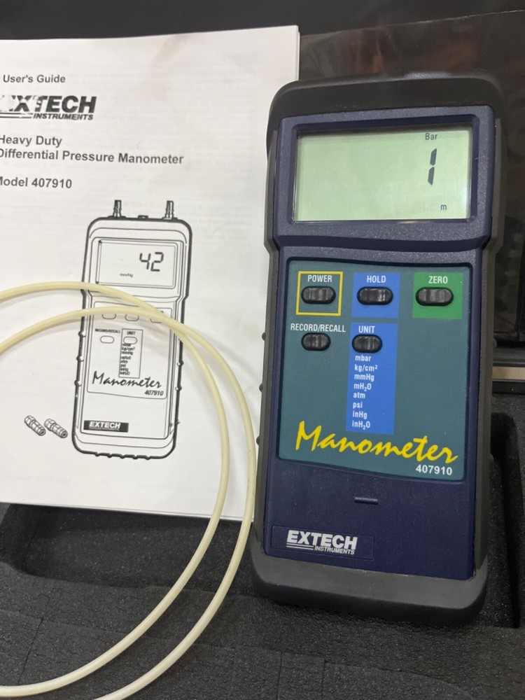 Extech 407910 Digital Manometer