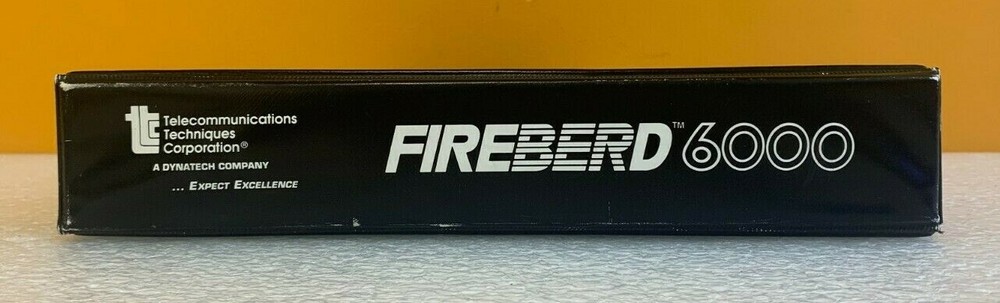 Telecommunications Techniques Corp. ML12120 1994 FireBerd 6000 Reference Manual.