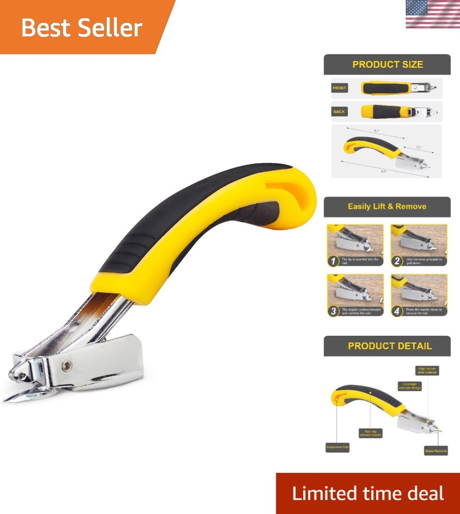 High-Quality Heavy Duty Staple Puller - Effortless Removal for All Surfaces