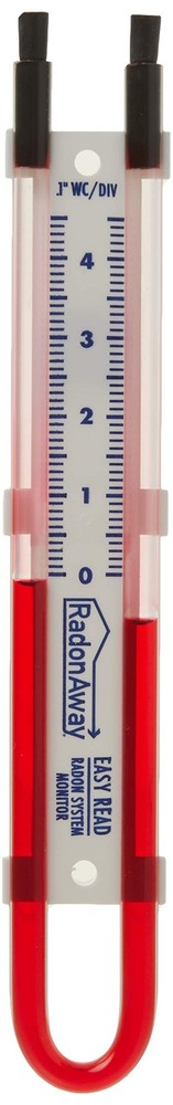 50018 Easy Read Manometer, Red
