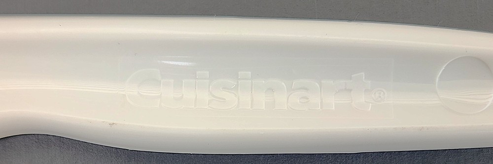 Cuisinart DLC-650 White 10" Scraper/ Spatula (EUC)