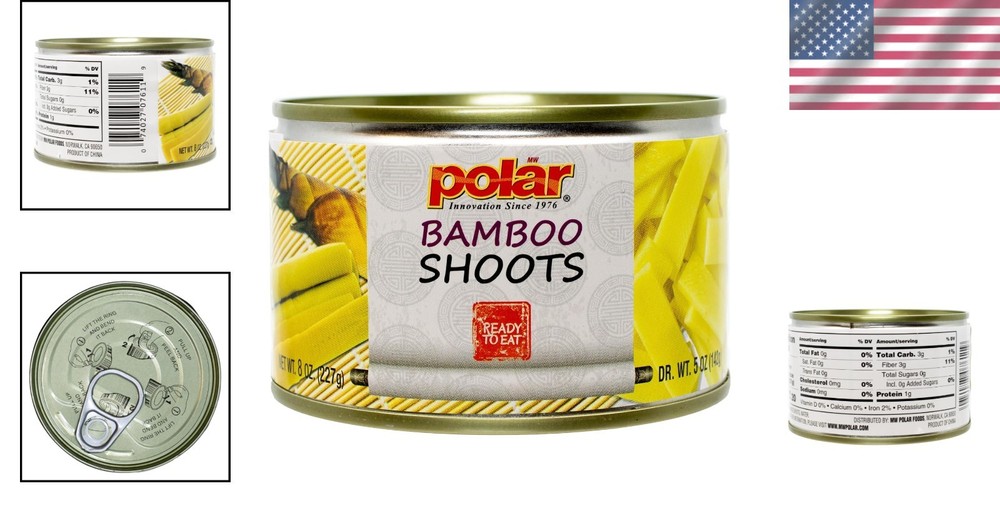 All Natural Sliced Bamboo Shoots, 12 Pack