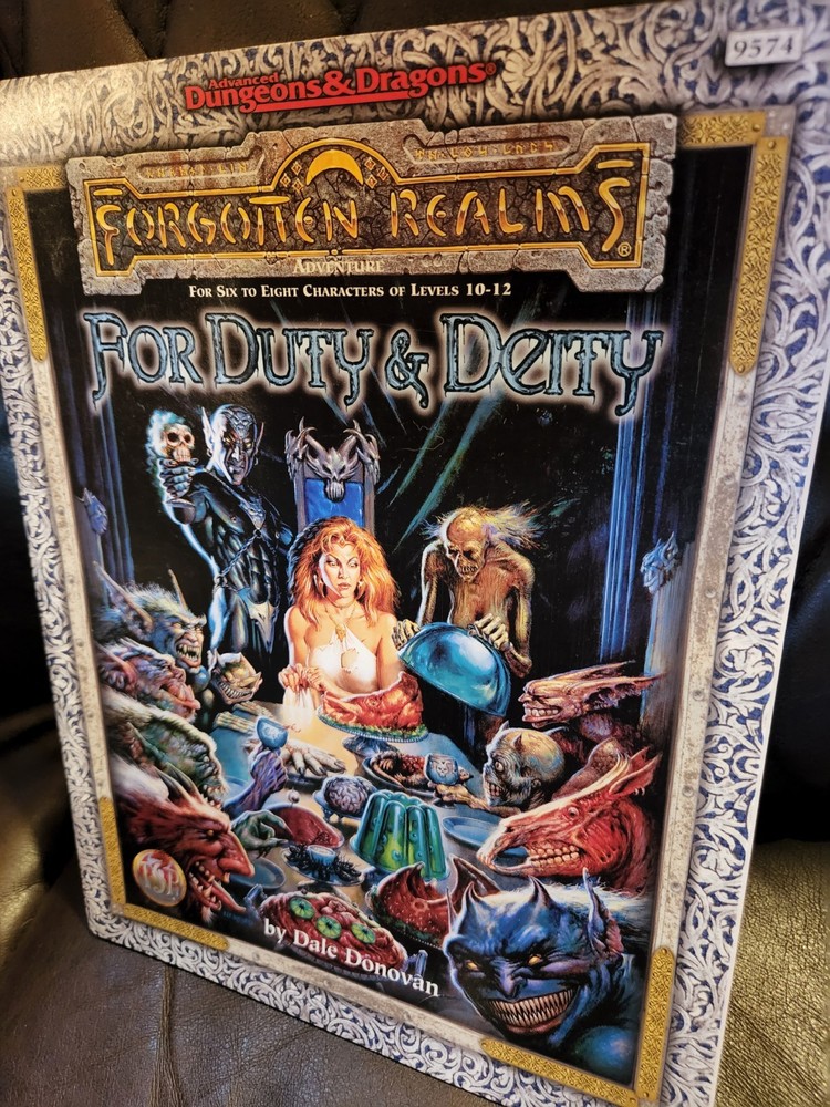 For Duty And Deity, D&D 2nd Ed. Clean Copy.