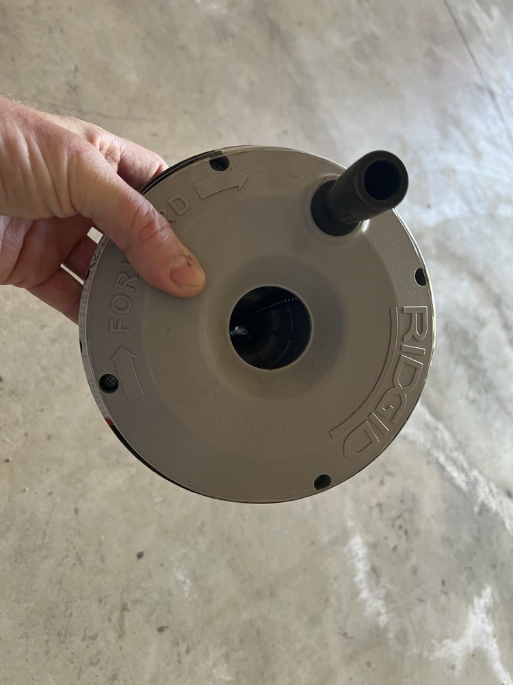 RIDGID Kwik-Spin+ Drain Auger 25 ft No Core Cable Hand Tool