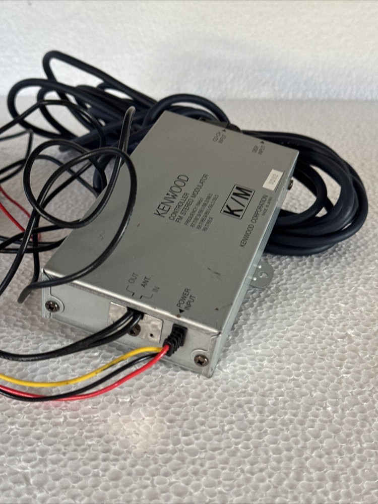 Kenwood Controller FM Stereo Modulator with Display And Cables