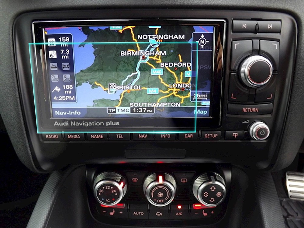 Crystal Clear Screen Protector for 2012 Audi TT Vehicle Navigation
