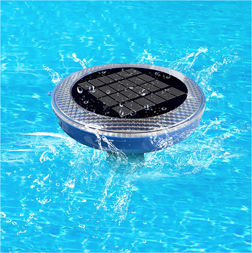EaazPool Solar Ionizer Powered Natural Pool Clear Purifier