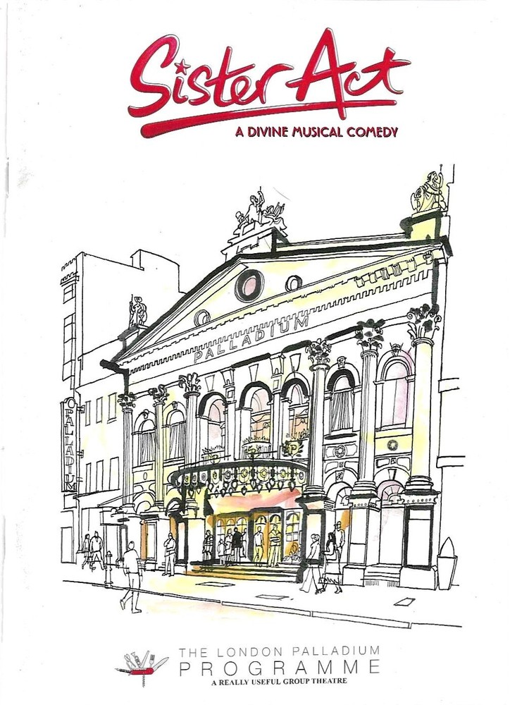Sister Act Theatre Programme London Palladium 2009