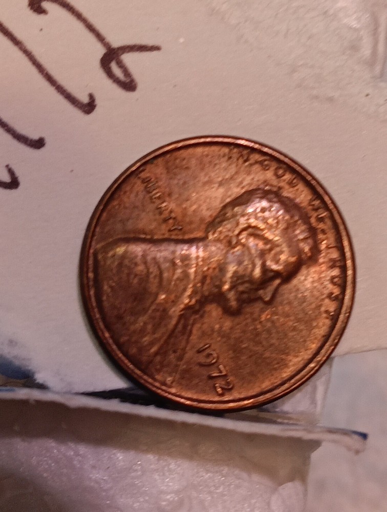 6 Lincoln Penny Lot 1971 Thru 1976
