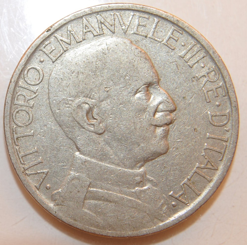 1923 Italy 2 lire