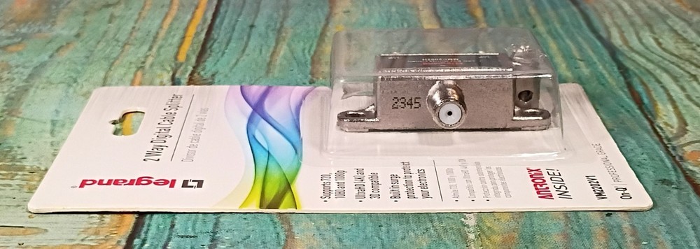 Legrand 2 Way Digital Cable Splitter - NEW