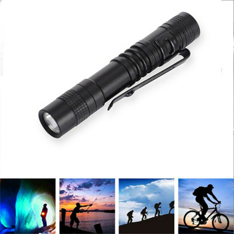 Portable Tactical Flashlight Mini Super Bright Penlight Small LED Torch Light US