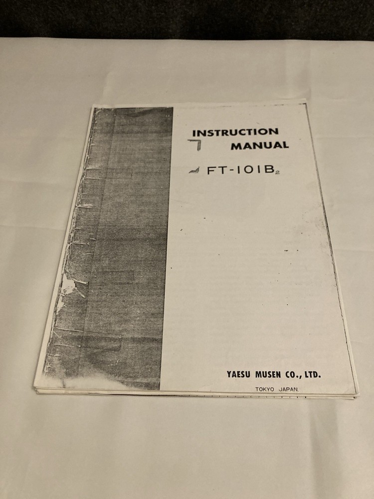 Yaesu Original Manuals