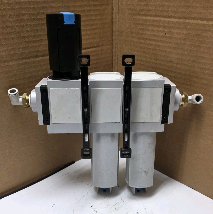 Festo MS6 Pneumatic Air Prep Unit Filter Lubricator Regulator Assembly...