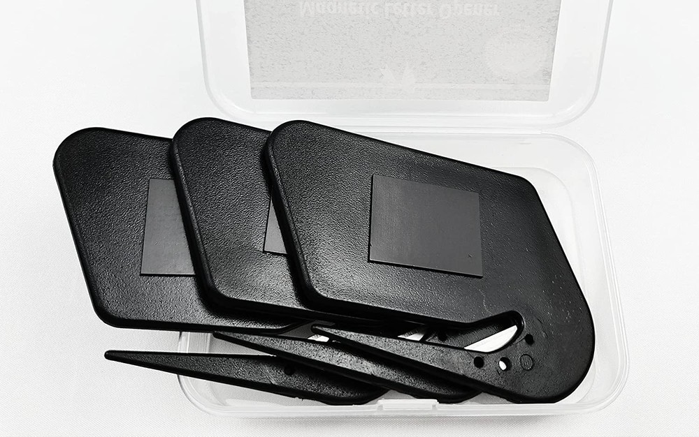 Magnetic Letter Openers Envelope,3 Pack,Envelope Opener Black 3pack