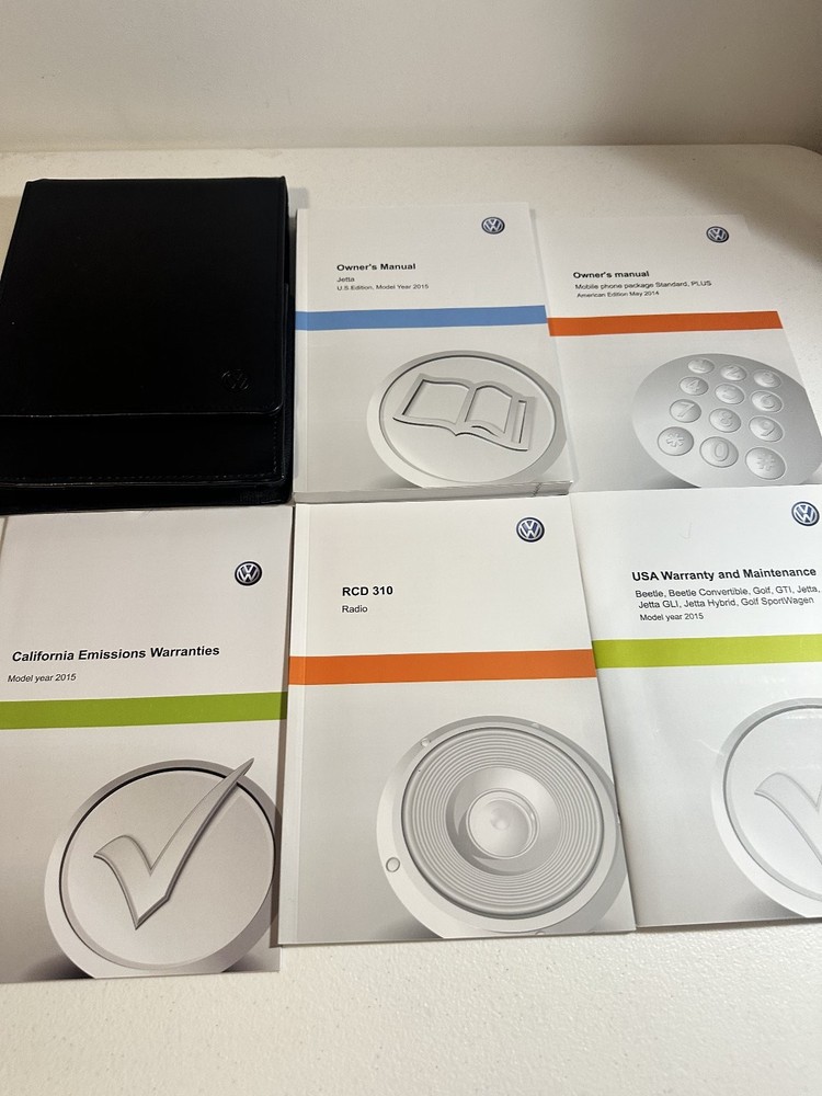 2015 Volkswagen Jetta Owner's Manuals Set