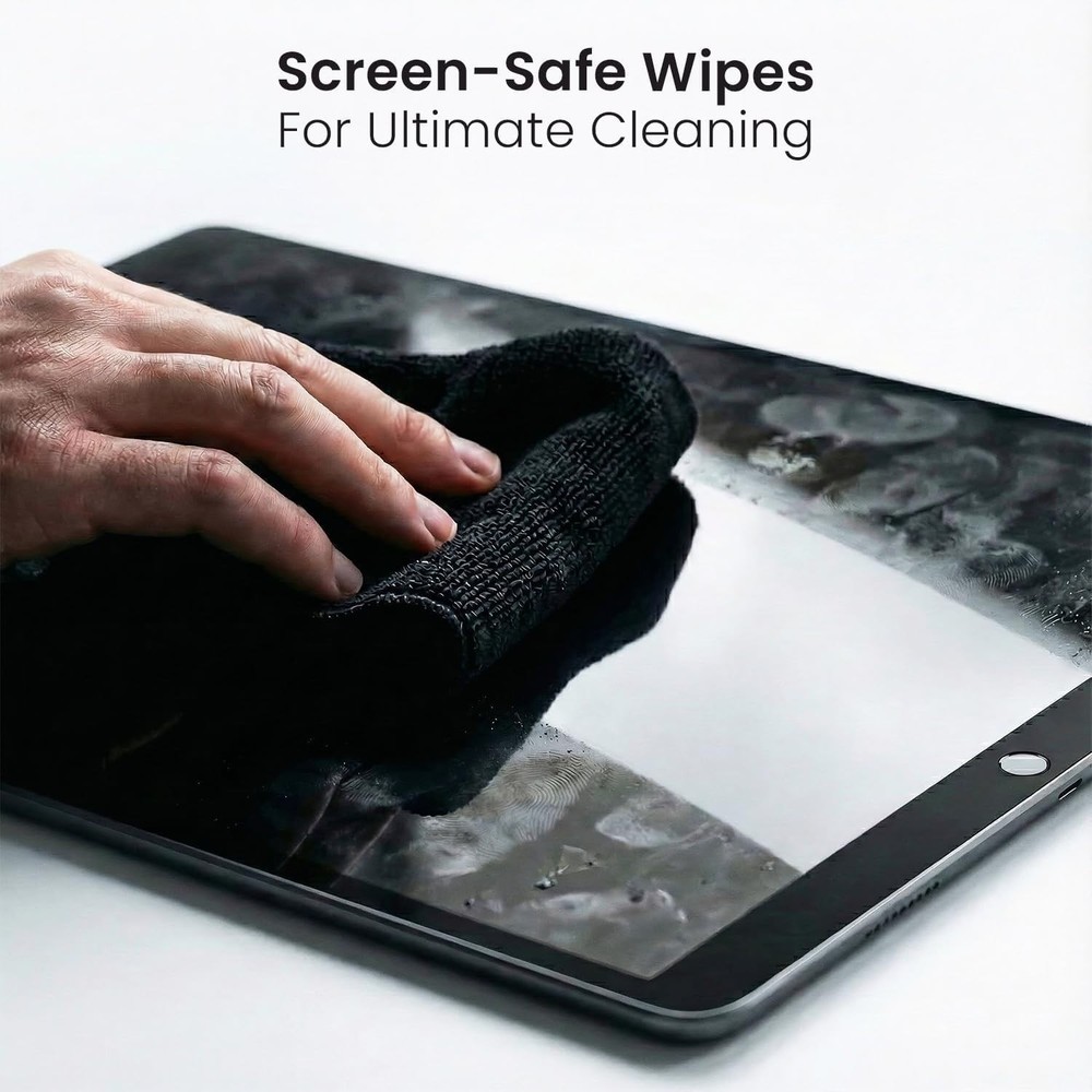 Versatile Screen Cleaning Kit - Safe for TVs, Monitors & Tablets - 1 Pack