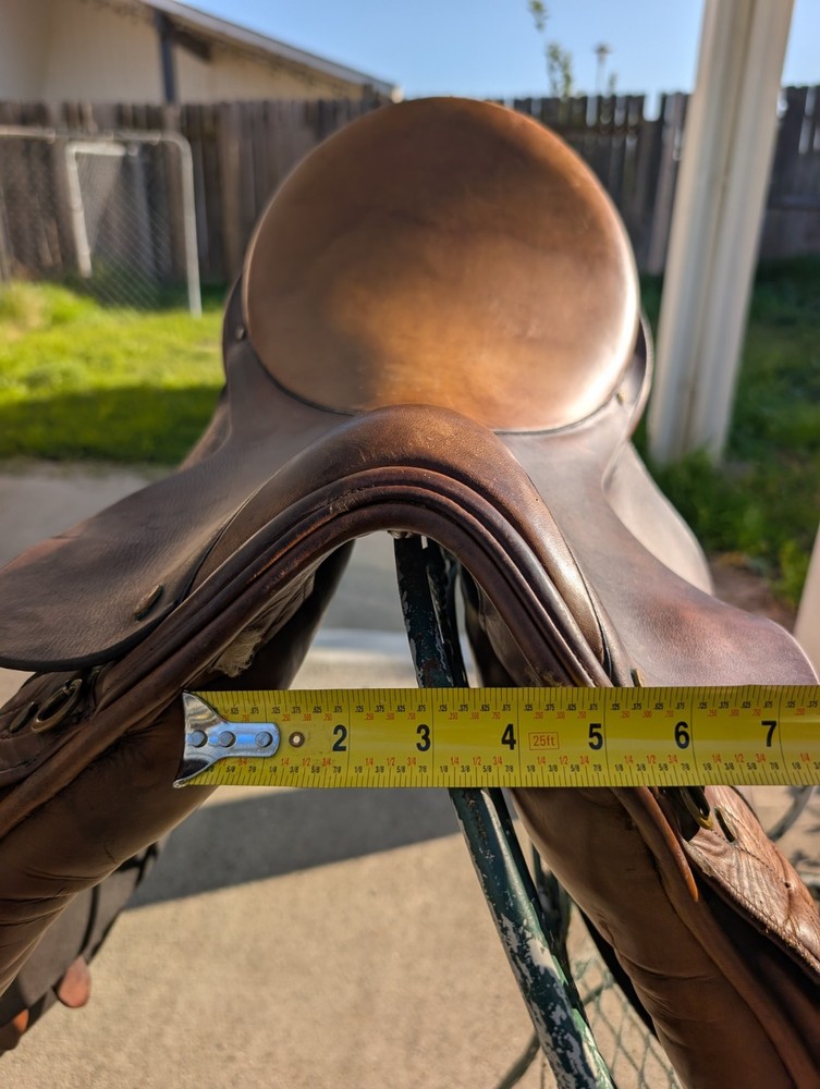 Frank Baines Eclipse English GP Saddle - 18" Seat Medium Wide Tree