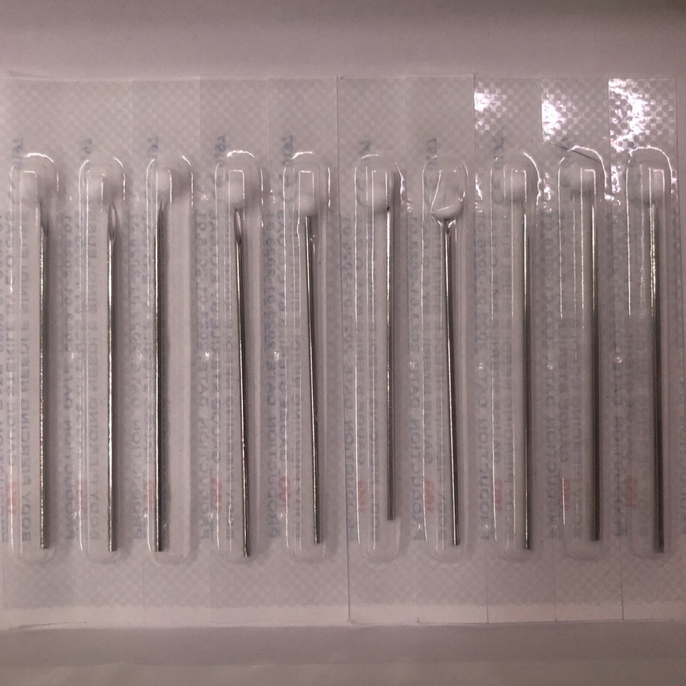 16G body piercing needles.