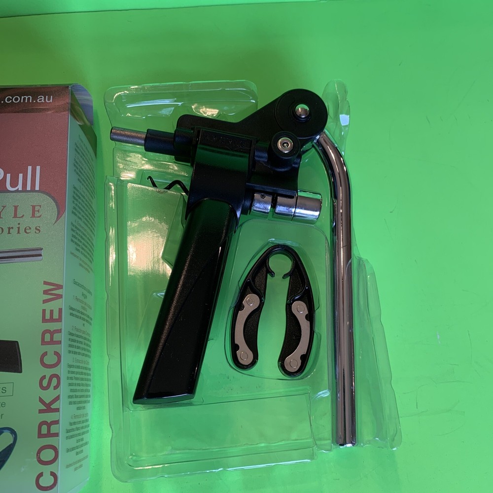 Argyle Wine & Bar Accessories Metal Lever Pull With Foil Cutter