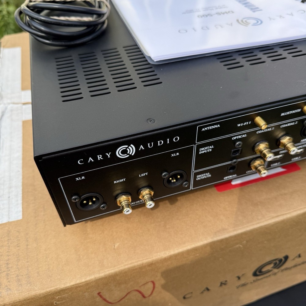 Cary Audio DMS-500 Black Network Player w/Remote Original Box