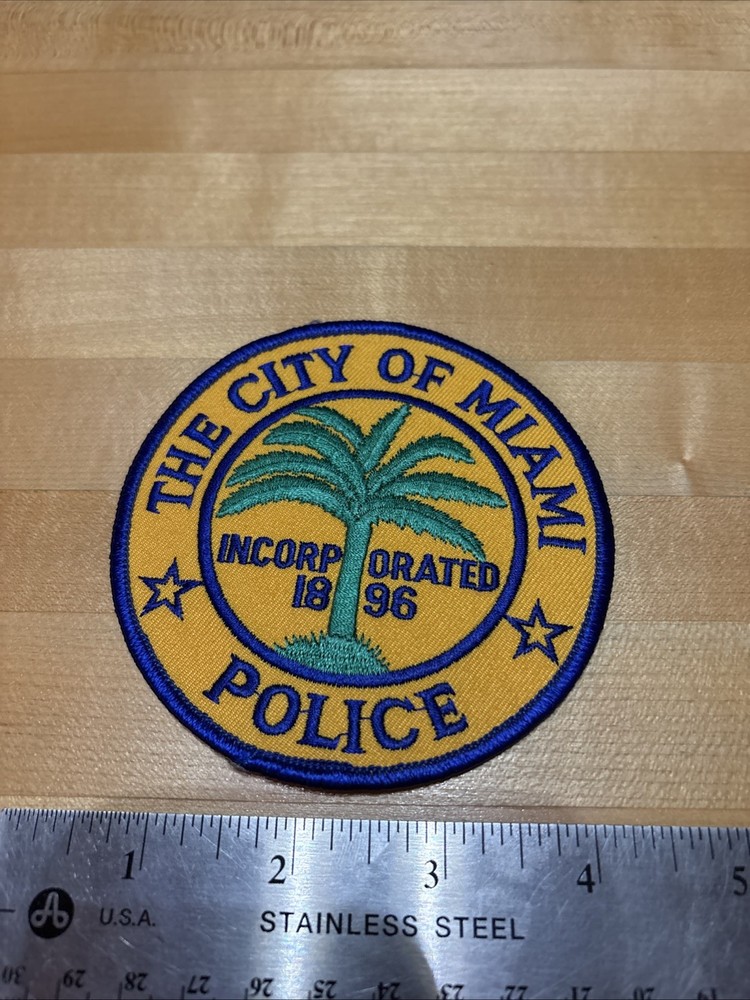 Miami Florida Police Patch