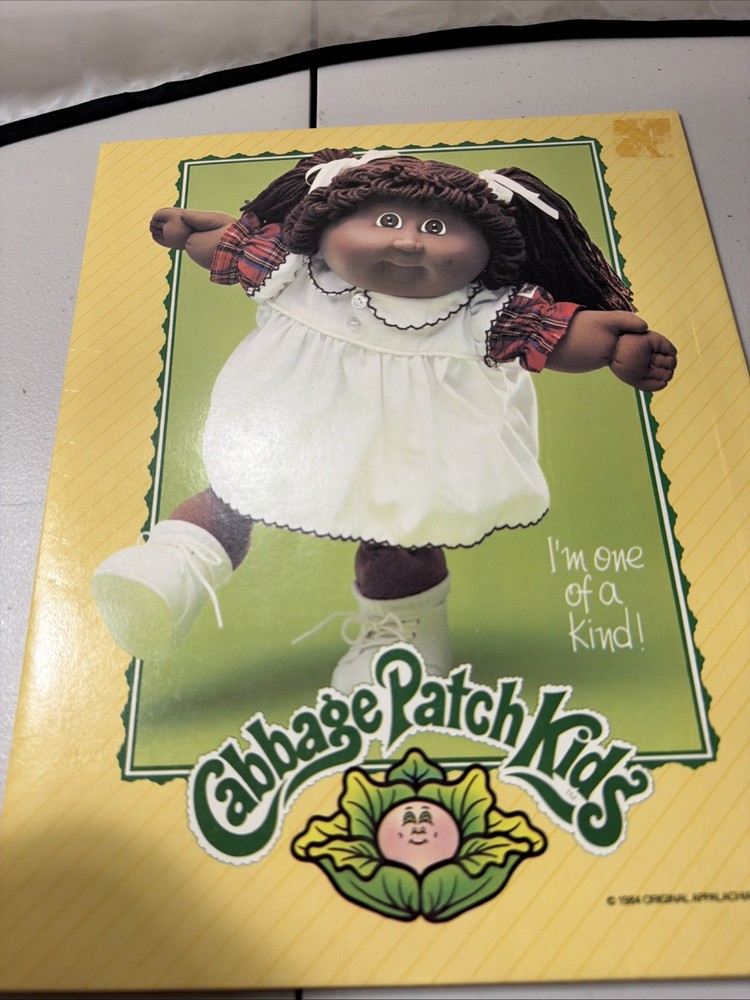 Vintage 1984 WriteRight Portfolio Cabbage Patch Kids School Folder