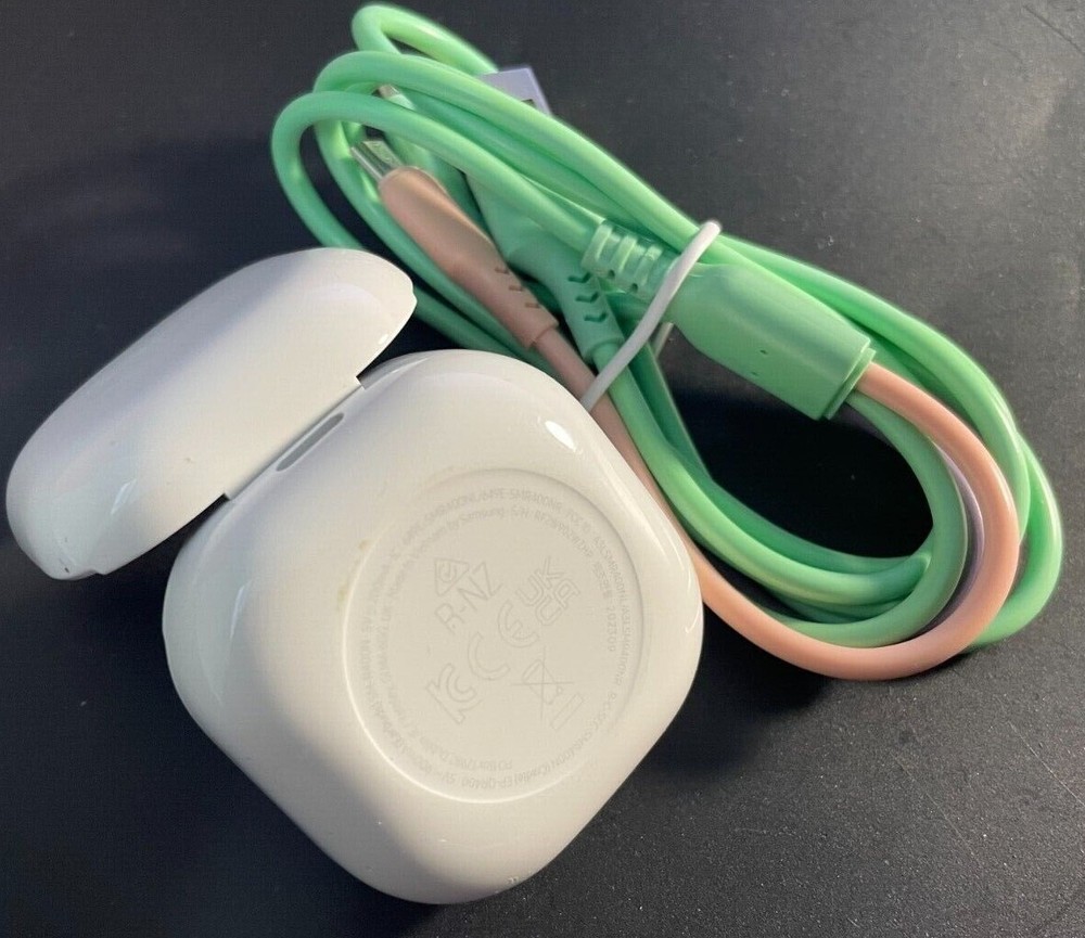 Original Samsung Earbuds FE SM-R400 Replacement Charging Case FREE CABLE --USED