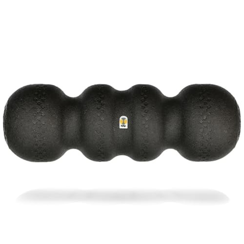 Foam Roller PRO - High Density Foam Roller for Back Pain Relief, Deep Black