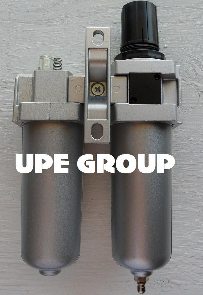 3/4" HEAVY DUTY COMBO PARTICULATE FILTER REGULATOR LUBRICATOR COMPRESSED AIR