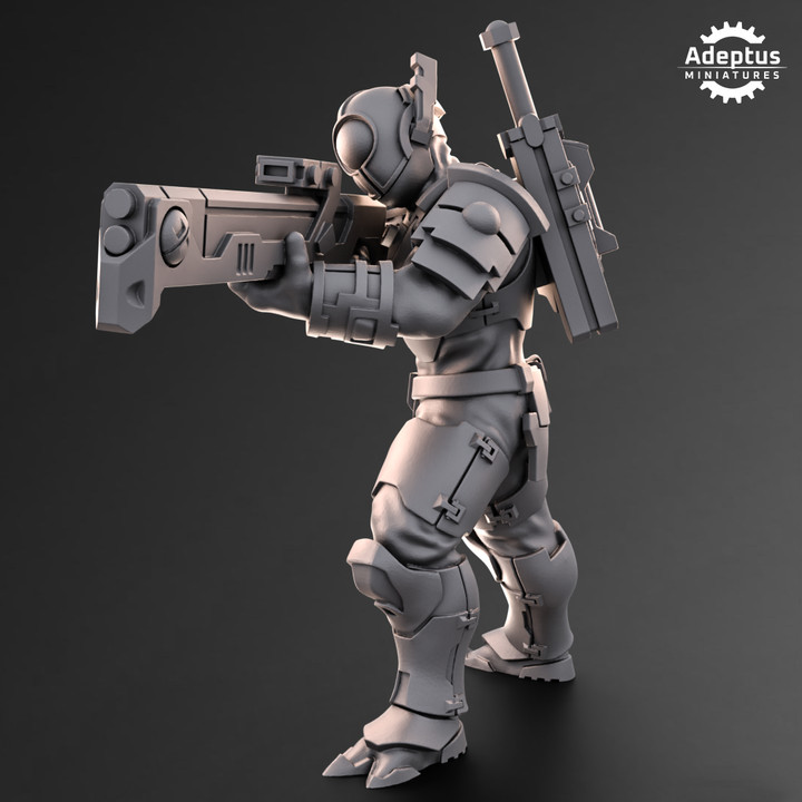 Adeptus Miniatures - Kae'ti Line Strikers
