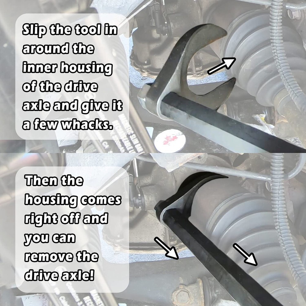 48mm Axle Removal Tool CV Joint Puller Slide Hammer Adapter Front Wheel Drive