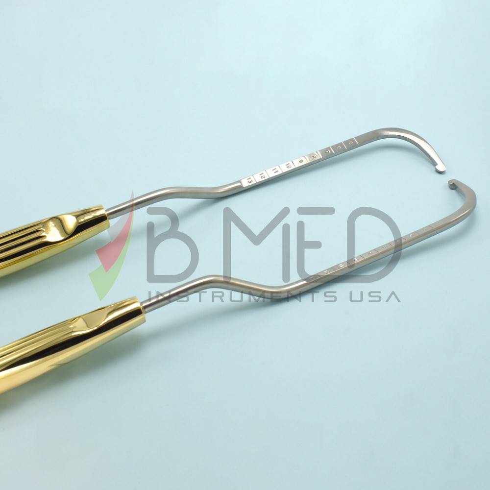OR Grade Agris-Dingman Transaxillary Breast Dissector Left & Right Plastic Surge