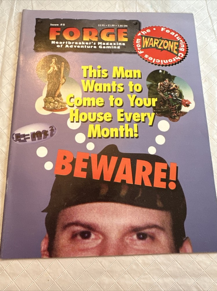 Forge Magazine Issue # 5 1996 Miniature Gaming Warzone Warhammer