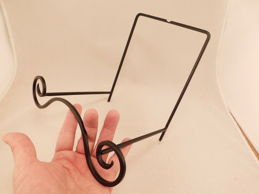 Extra Large XL Black Iron Display Easel Stand
