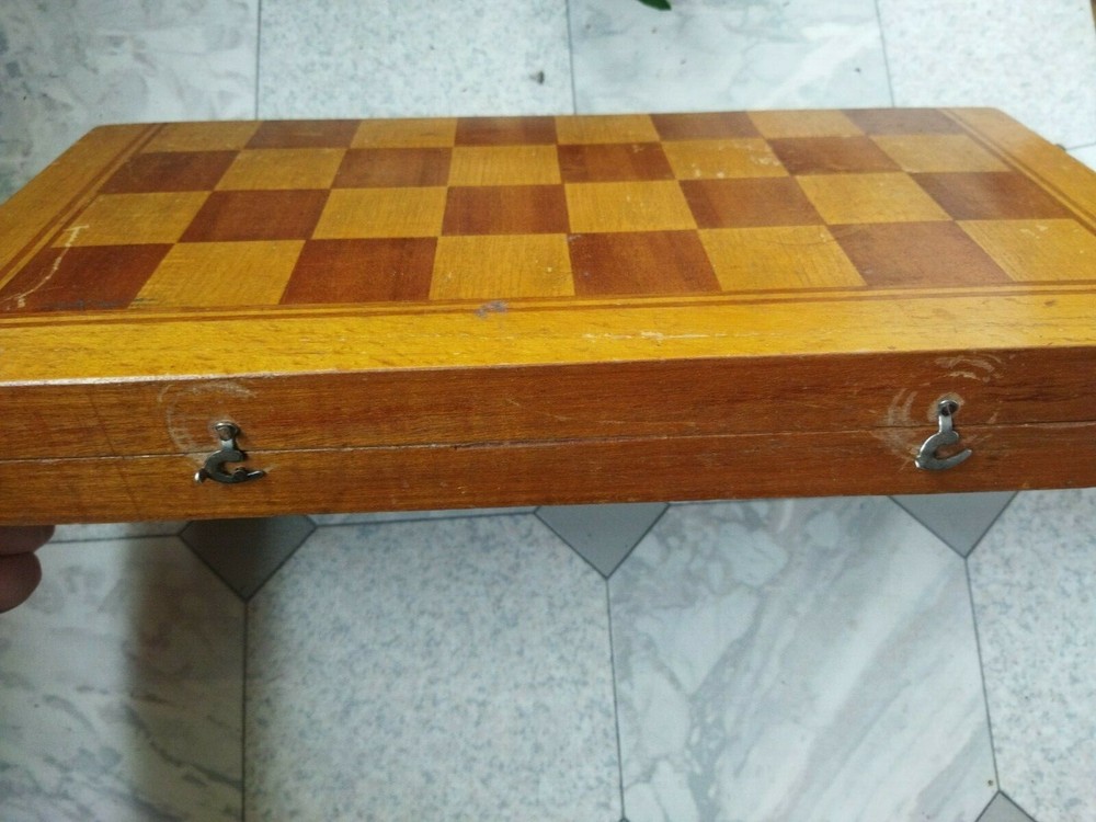 Vintage soviet old chess
