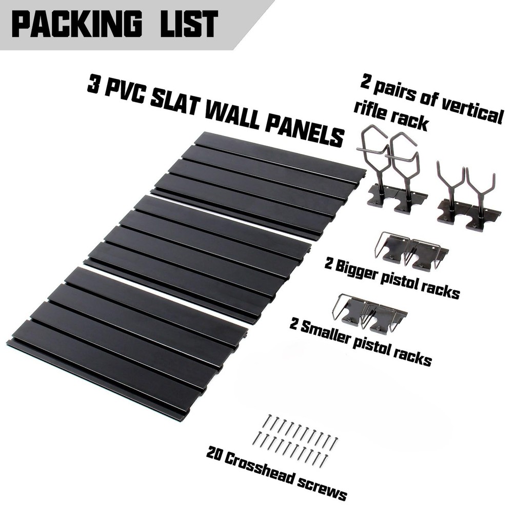 STABAR Black Pegboard Sets
