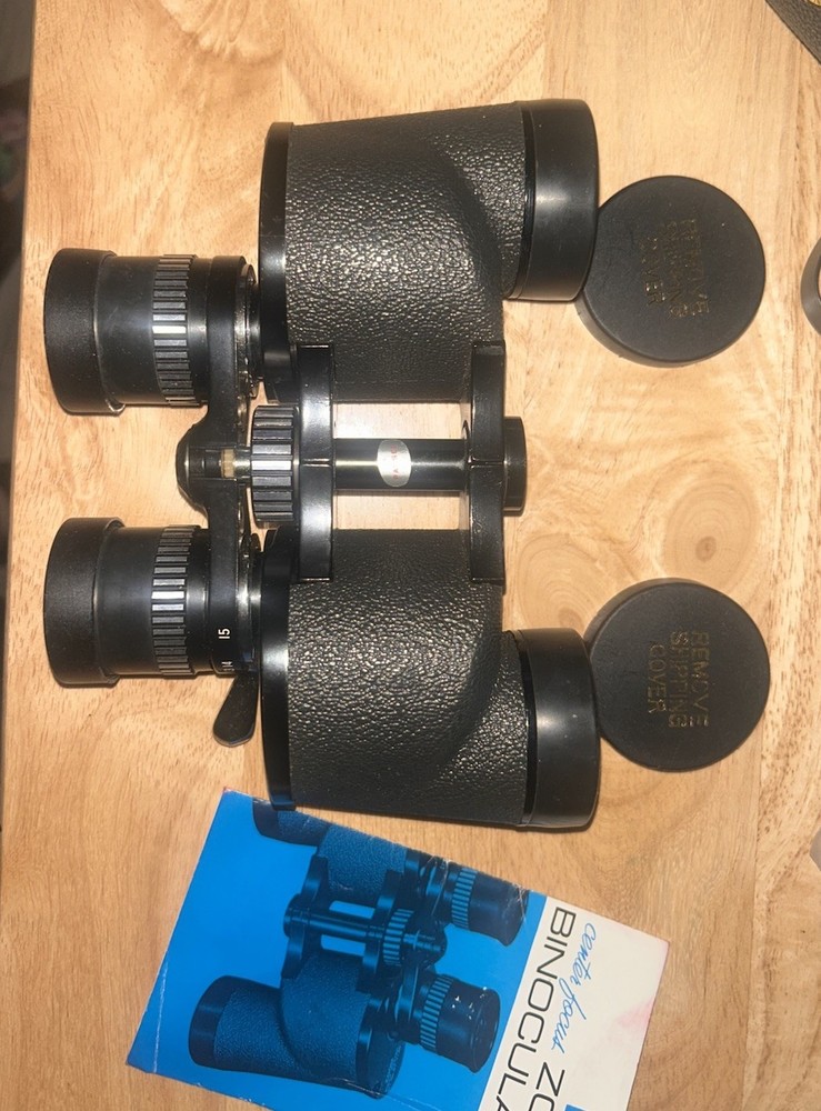 Montgomery Ward Vintage Binoculars With Case