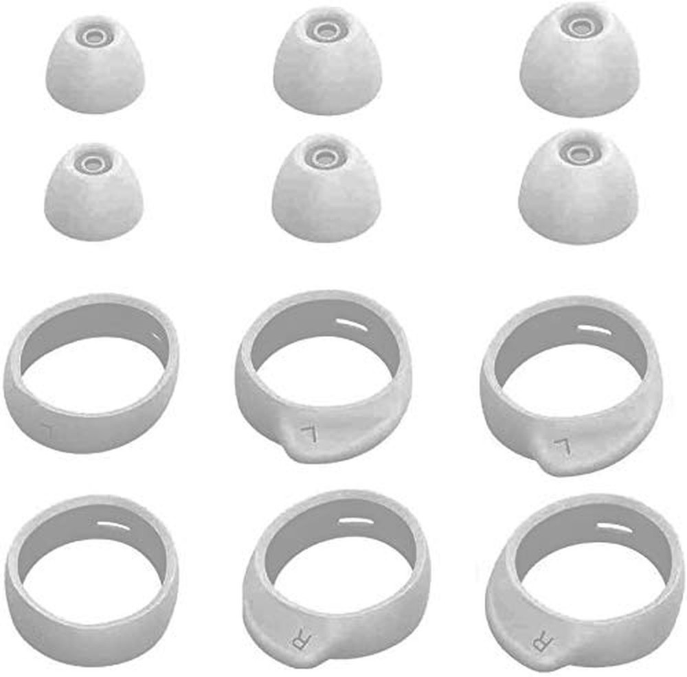 Ear Tips Replacement for Galaxy Buds Wingtips Eartips 12 PCS Accessories, Sil...