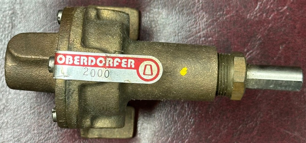 OBERDORFER 2000 BRONZE GEAR PUMP END