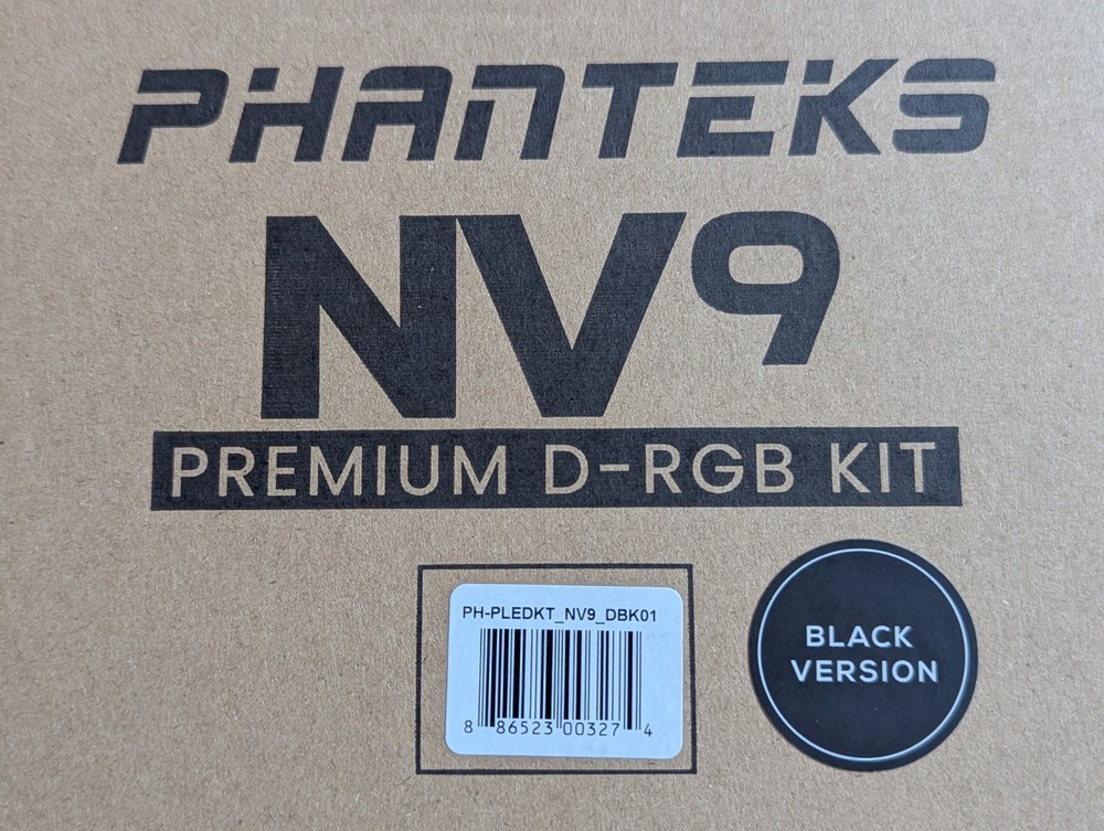 Phanteks NV9 Premium D-RGB Kit - Black - New