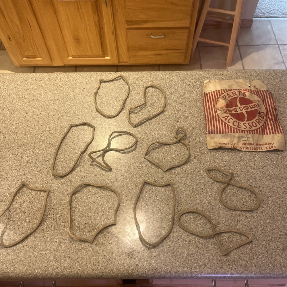 Studebaker NOS Tail Light Lens Gaskets (Part #308957):