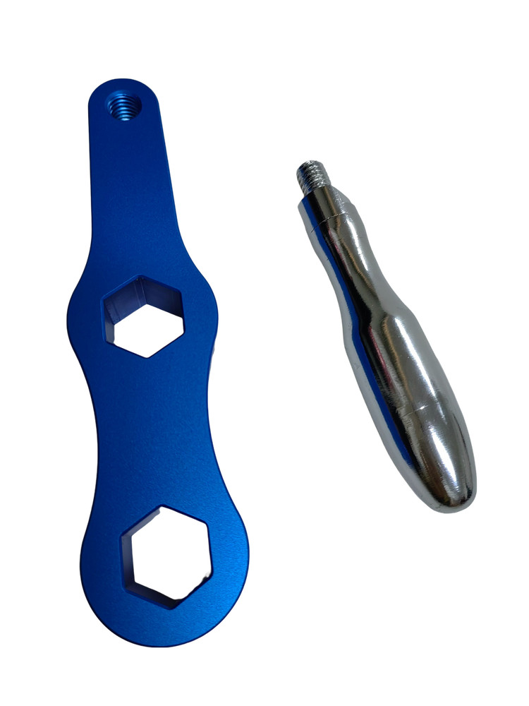 SPEED HANDLE WITH BEARING HANDLE SPINS/QUICKIE DOUBLE VISE SPEED HANDLE WORKS