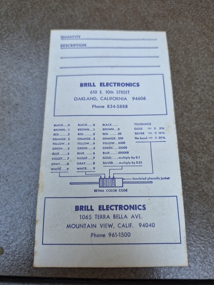 FULL Ohmite Little Devils Case WITH LOTS OF RESISTORS Electronics