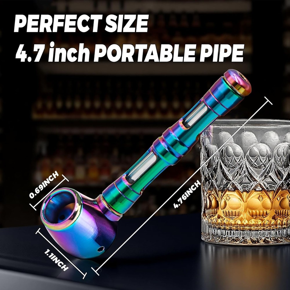 Tobacco pipe Set, Simple Accessory Set – Includes Jar and Tools & Pouch