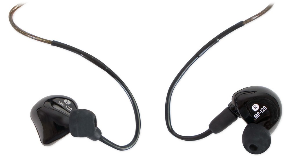 Mackie MP-120 BTA Single Dynamic Driver In-Ear Monitors w/Bluetooth+Backpack